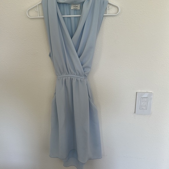 Wilfred Sabine dress light blue size small EUC - Picture 4 of 9